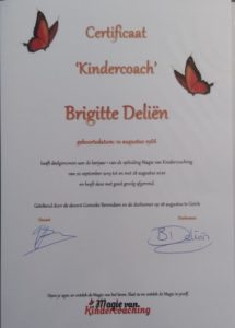 certificaat kindercoach 2020