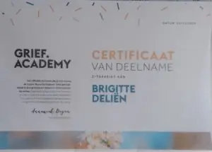 certificaat rouw bij kinderen via Grief Academy